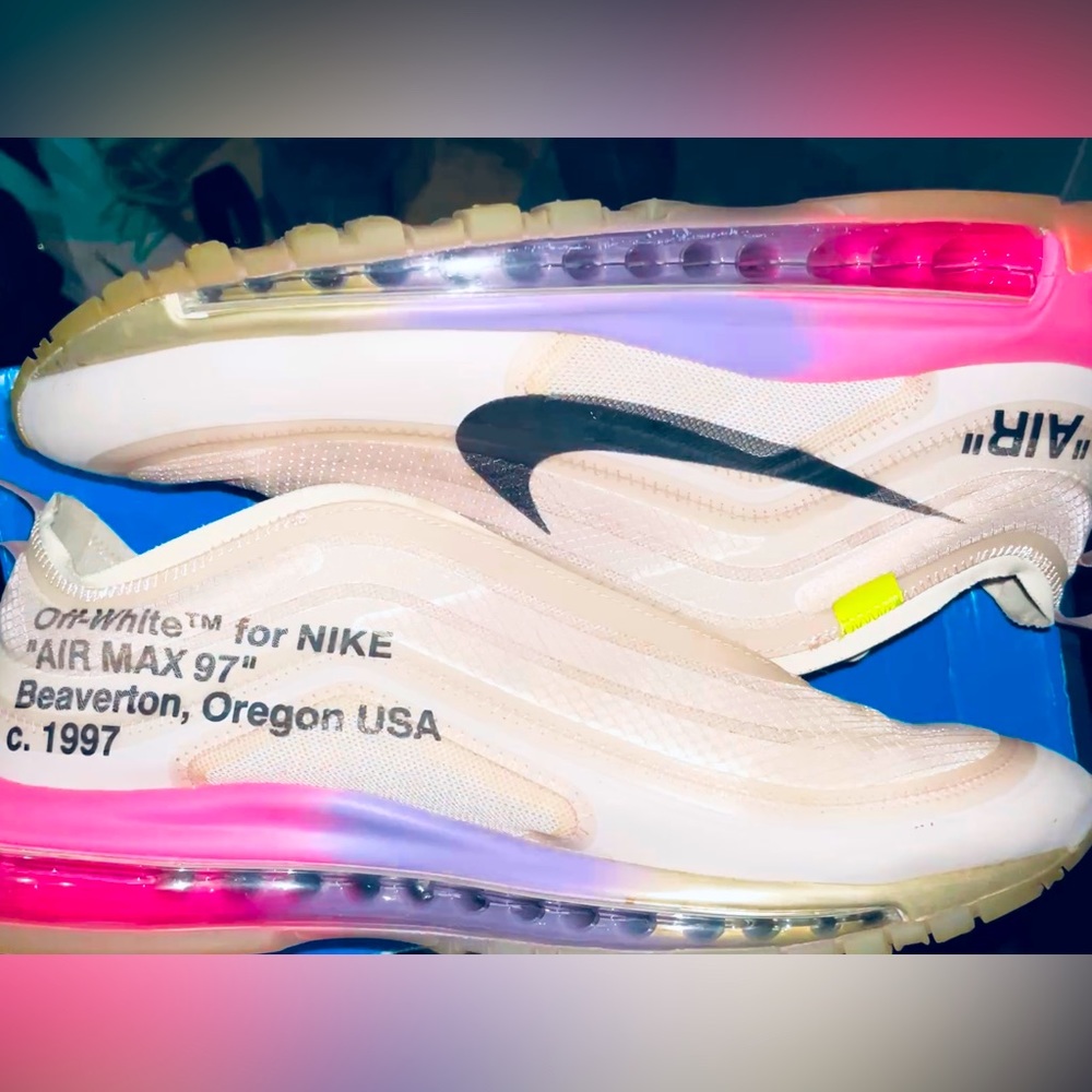 SERENA WILLIAMS x OFF-WHITE x NIKE Air Max 97 OG Queen - men’s size 9